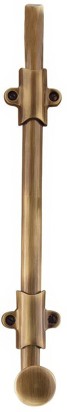 Emtek 12" Solid Brass Surface Bolt with Strikes and Screws