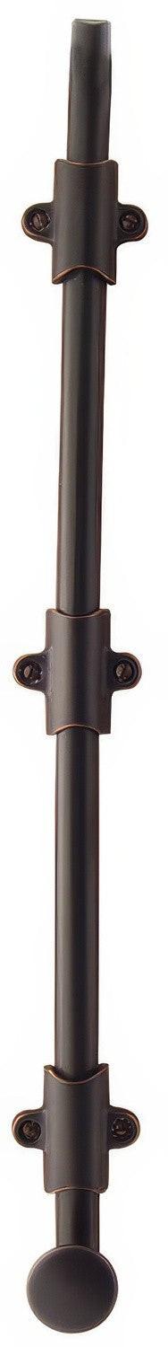 Emtek 18" Solid Brass Surface Bolt with Strikes and Screws