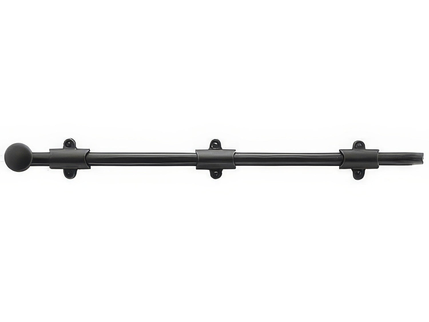 Emtek 24" Surface Bolt with 3 Strikes and Screws