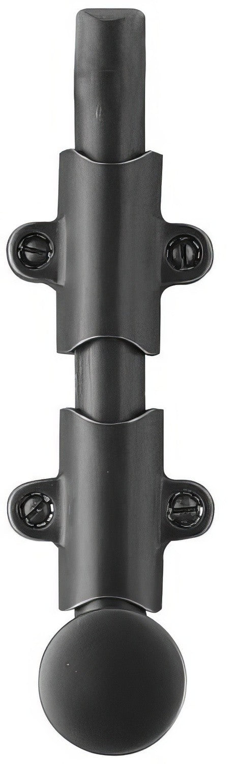 Emtek 8515 8 Inch Surface Bolt includes 3 Types of Strike Plates and Screws