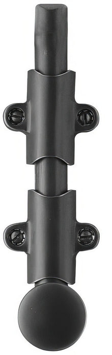 Emtek 8515 8 Inch Surface Bolt includes 3 Types of Strike Plates and Screws