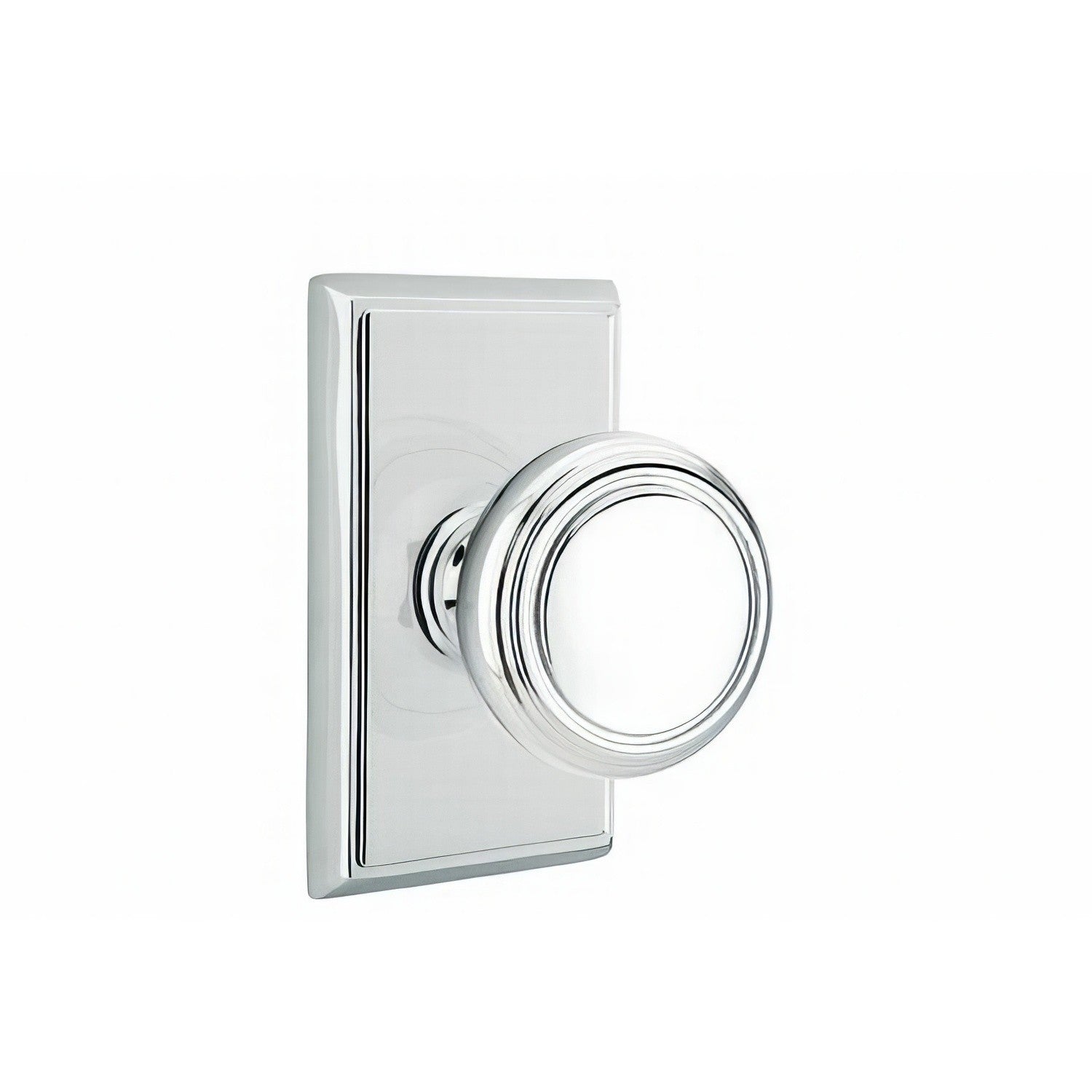 Emtek 8521NWUS Norwich Knob Dummy Pair With Rectangular Rose