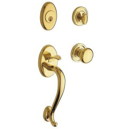 Baldwin 85315.DBLC Logan Double Cylinder Handleset