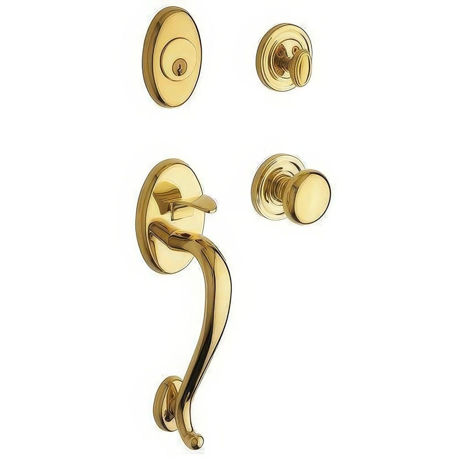 Baldwin 85315.FD Logan Dummy Double Cylinder Handleset