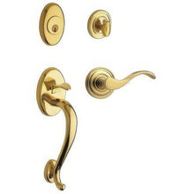 Baldwin 85315.LDBL Left Hand Logan Double Cylinder Handleset