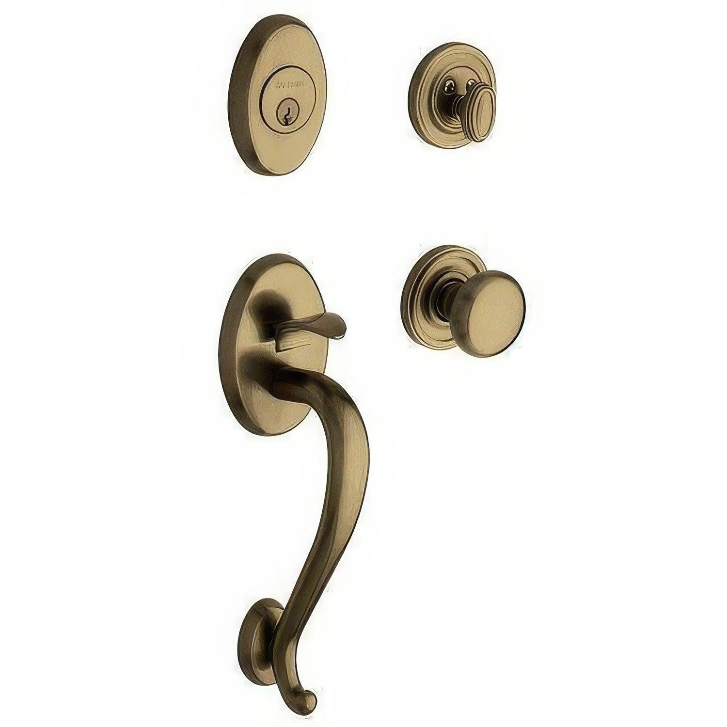 Baldwin 85315.DBLC Logan Double Cylinder Handleset