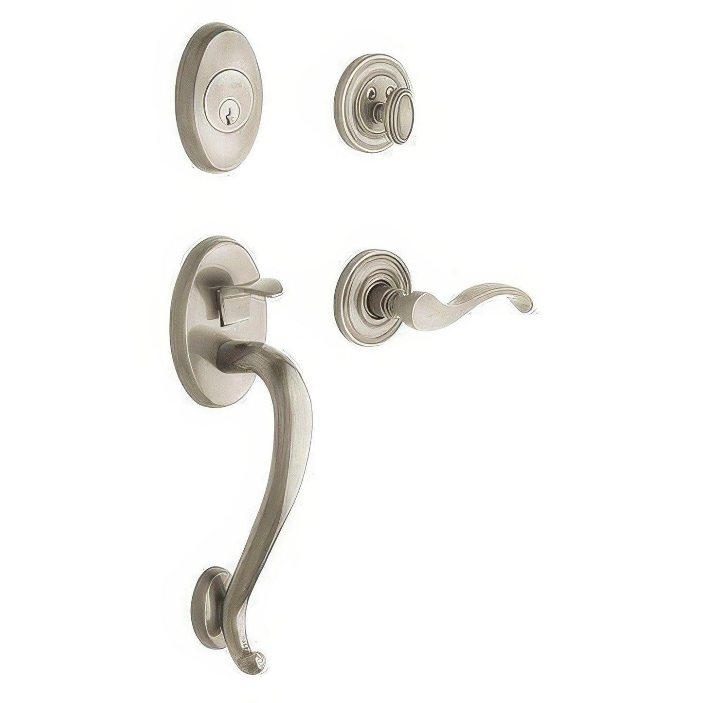 Baldwin 85315.RENT Right Hand Logan Single Cylinder Handleset