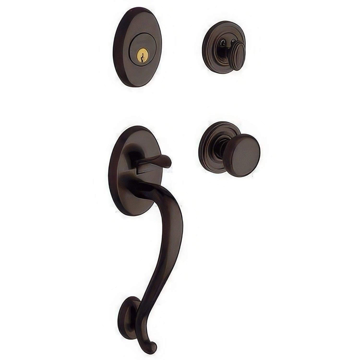 Baldwin 85315.DBLC Logan Double Cylinder Handleset