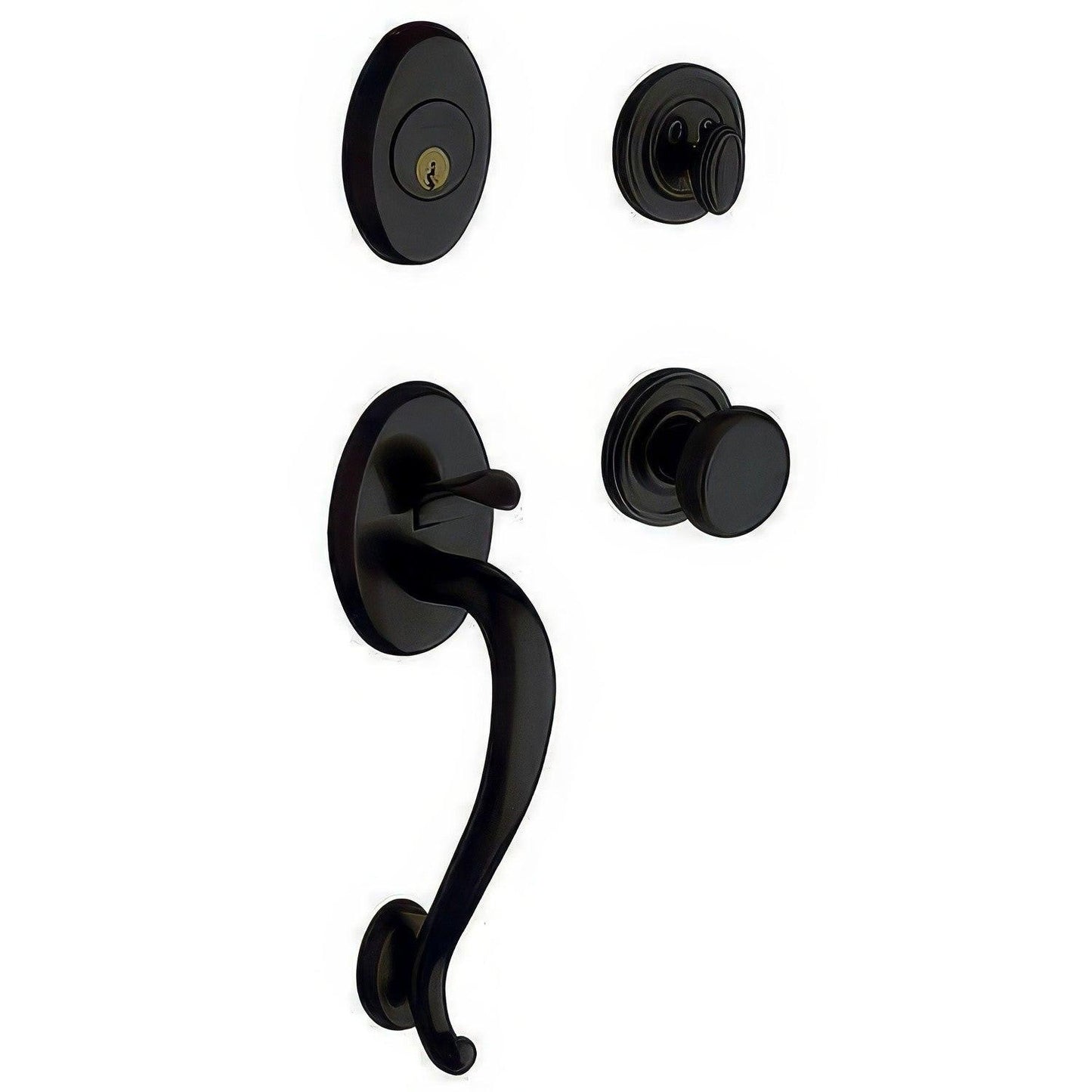 Baldwin 85315.DBLC Logan Double Cylinder Handleset