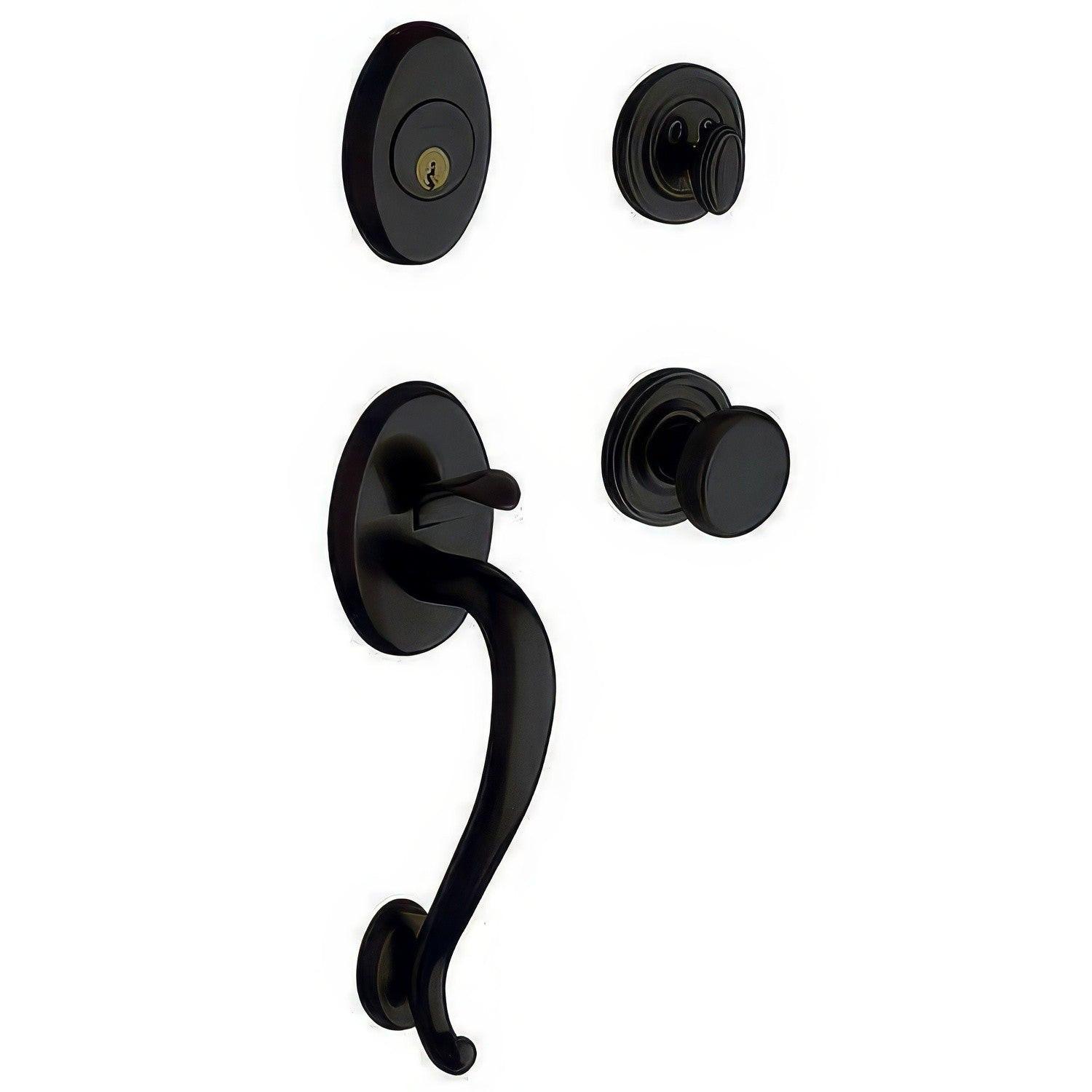 Baldwin 85315.DBLC Logan Double Cylinder Handleset