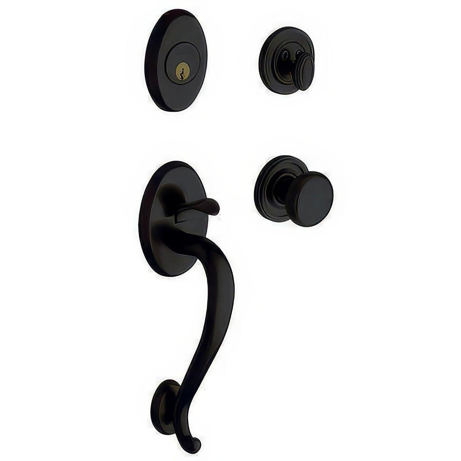 Baldwin 85315.FD Logan Dummy Double Cylinder Handleset
