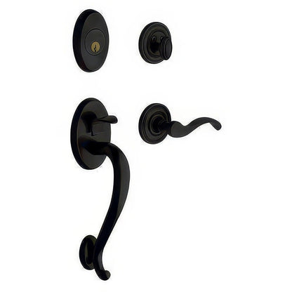 Baldwin 85315.RENT Right Hand Logan Single Cylinder Handleset