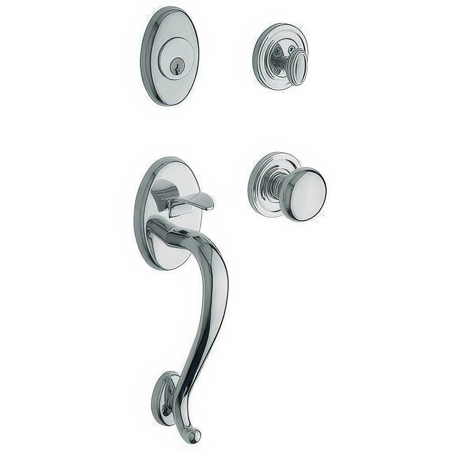 Baldwin 85315.DBLC Logan Double Cylinder Handleset
