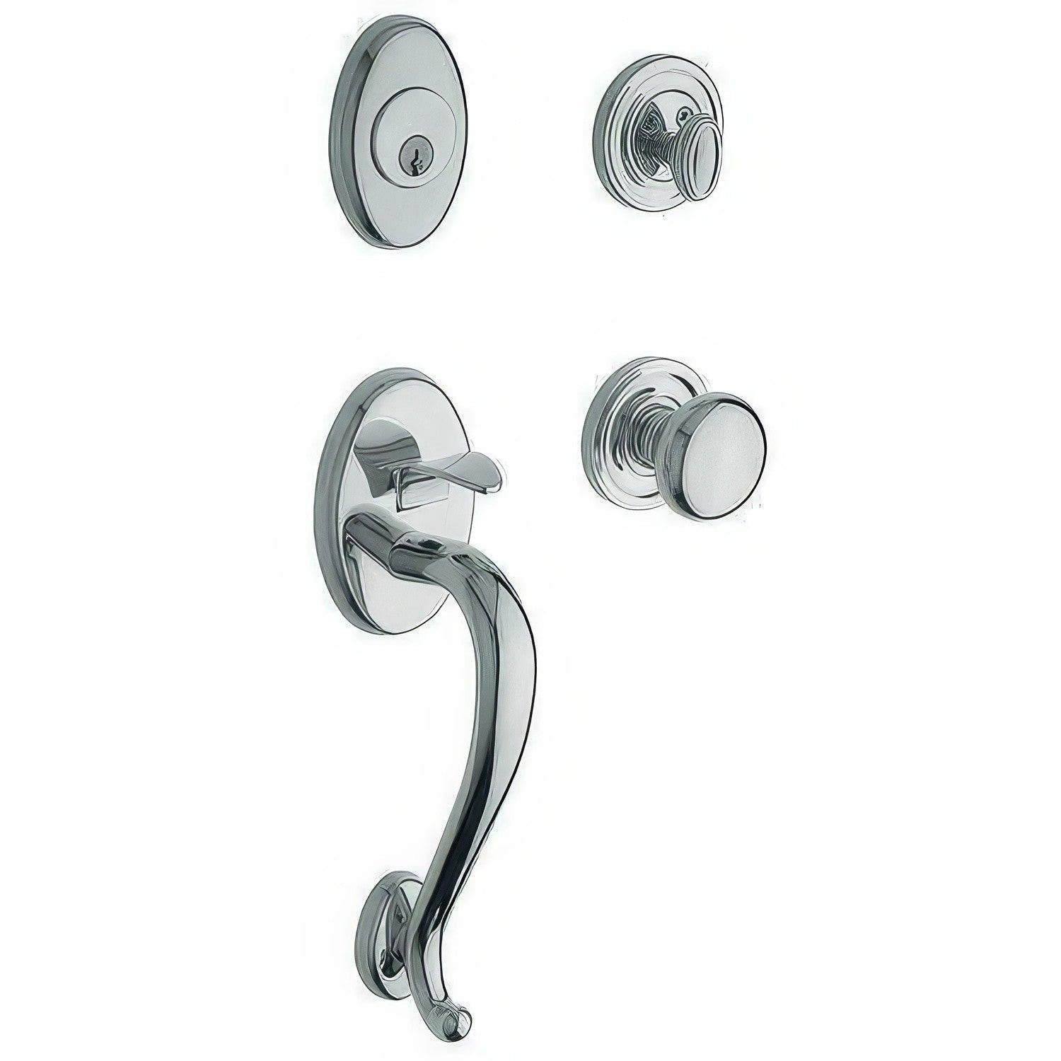 Baldwin 85315.FD Logan Dummy Double Cylinder Handleset