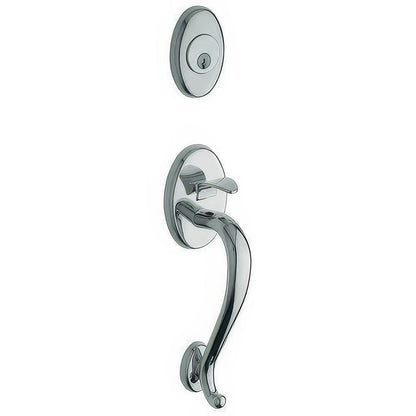 Baldwin 85315.LFD Left Hand Logan Dummy Double Cylinder Handleset