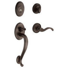 Baldwin 85315.RDBL Right Hand Logan Double Cylinder Handleset