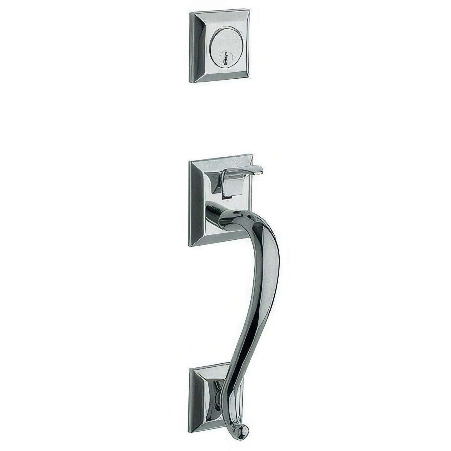 Baldwin 85320.LENT Left Hand Madison Single Cylinder Handleset.