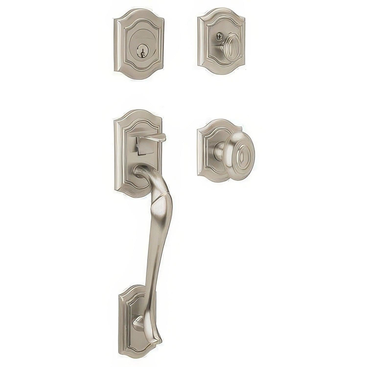 Baldwin 85327.DBLC Bethpage Double Cylinder Solid Brass Handleset.