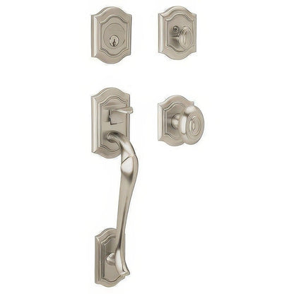 Baldwin 85327.DBLC Bethpage Double Cylinder Solid Brass Handleset.