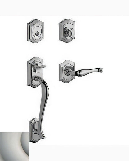 Baldwin 85327.LENT Left Hand Bethpage Single Cylinder Handleset.
