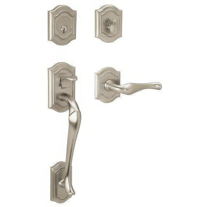 Baldwin 85327.RDBL Right Hand Bethpage Double Cylinder Handleset.