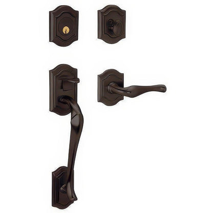 Baldwin 85327.LDBL Left Hand Bethpage Double Cylinder Handleset.
