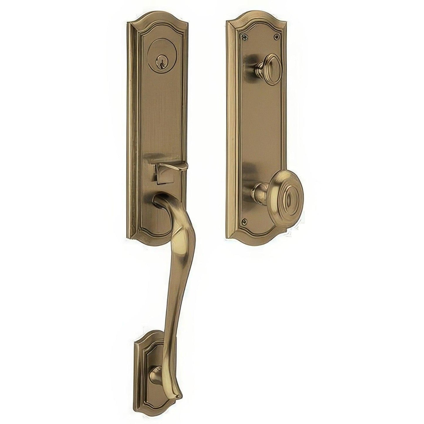 Baldwin 85337.ENTR Bethpage Single Cylinder Handleset.