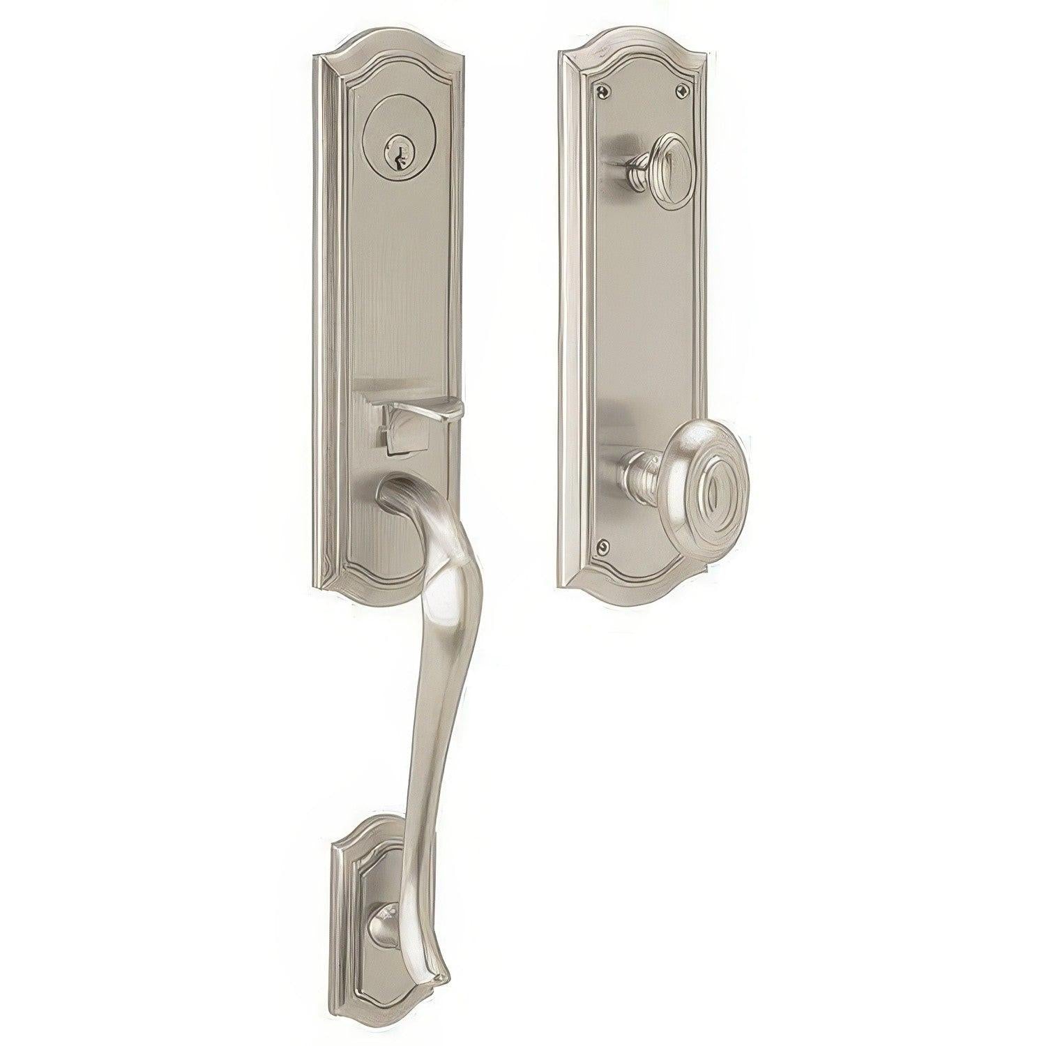 Baldwin 85337.FD Bethpage Dummy Single Cylinder Handleset.