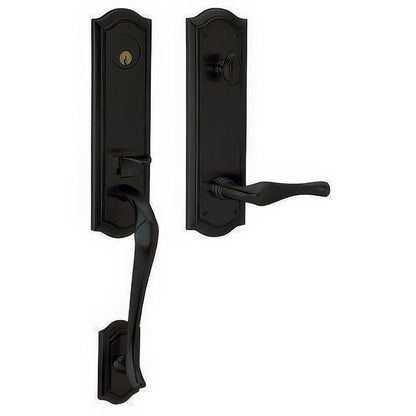 Baldwin 85337.RFD Right Hand Bethpage Escutcheon Dummy Set Single Cylinder Handleset