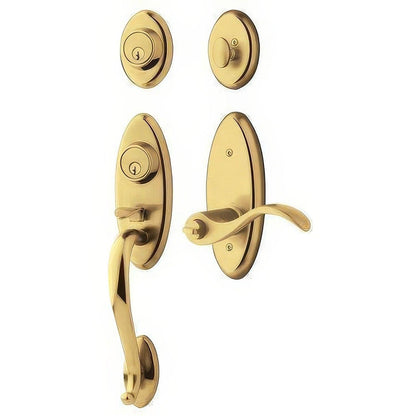 Baldwin 85345.2DCL Left Hand Landon Double Cylinder Two Point Handleset