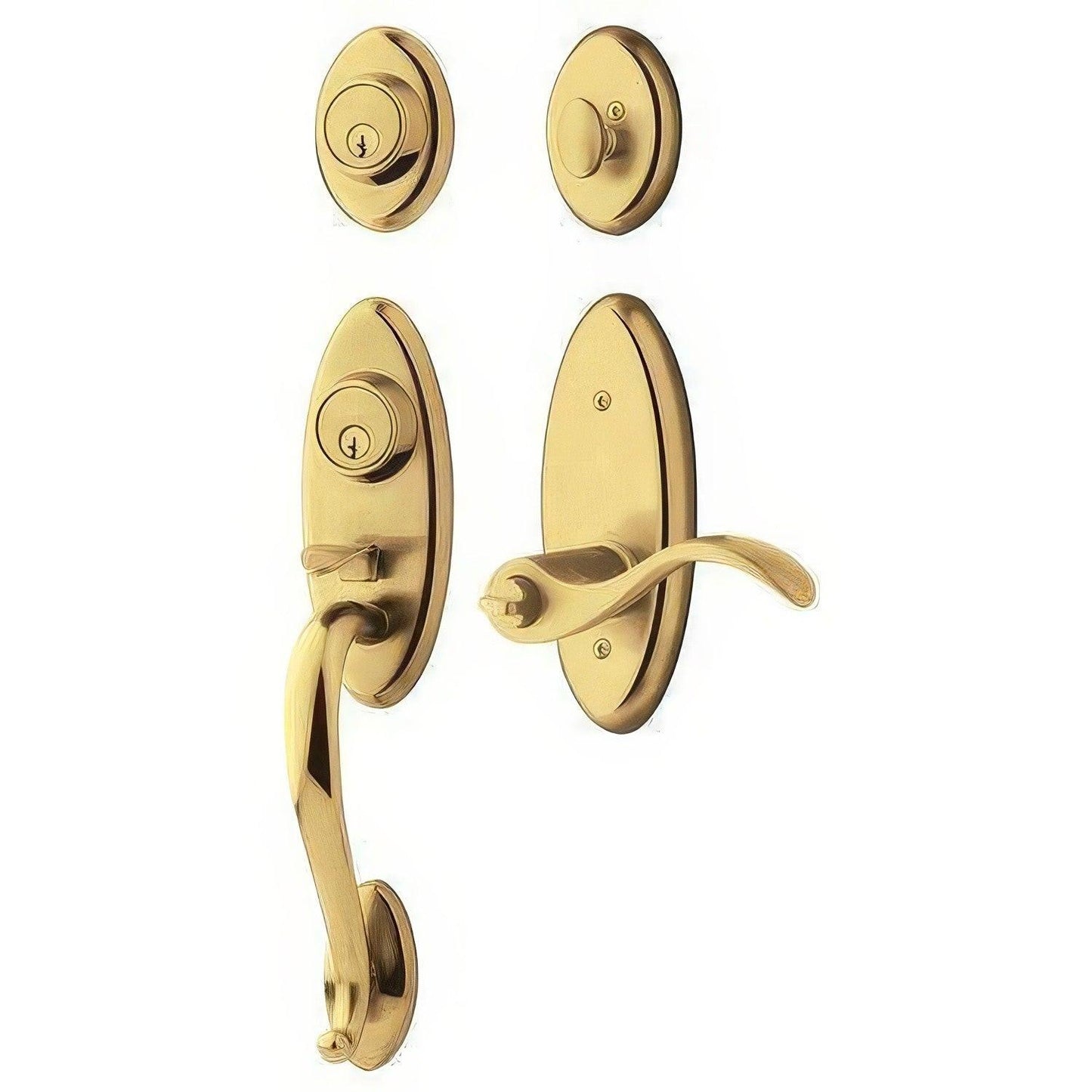 Baldwin 85345.2RH Landon Single Cylinder Two Point Right Hand Handleset