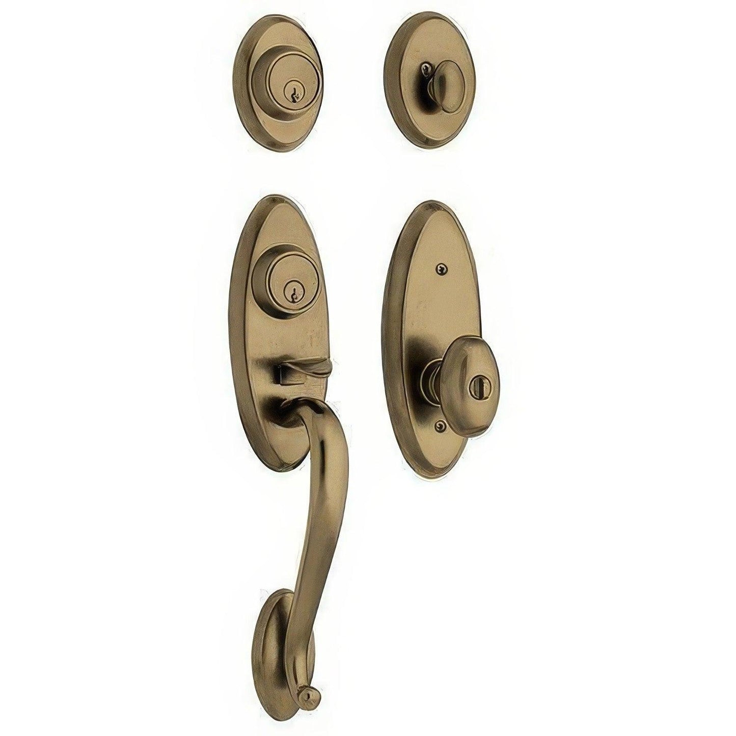 Baldwin 85345.2ENT Landon Style Single Cylinder Two Point Handleset