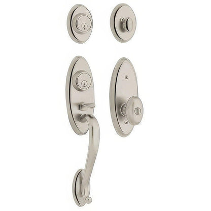 Baldwin 85345.2DC Landon Double Cylinder Two Point Handleset