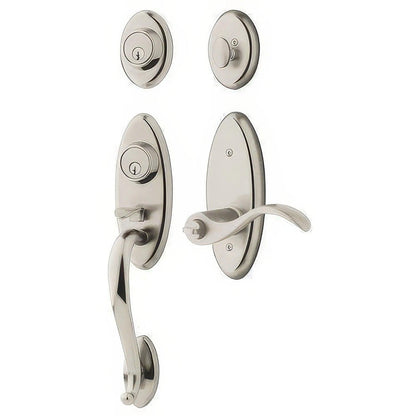 Baldwin 85345.2DCL Left Hand Landon Double Cylinder Two Point Handleset