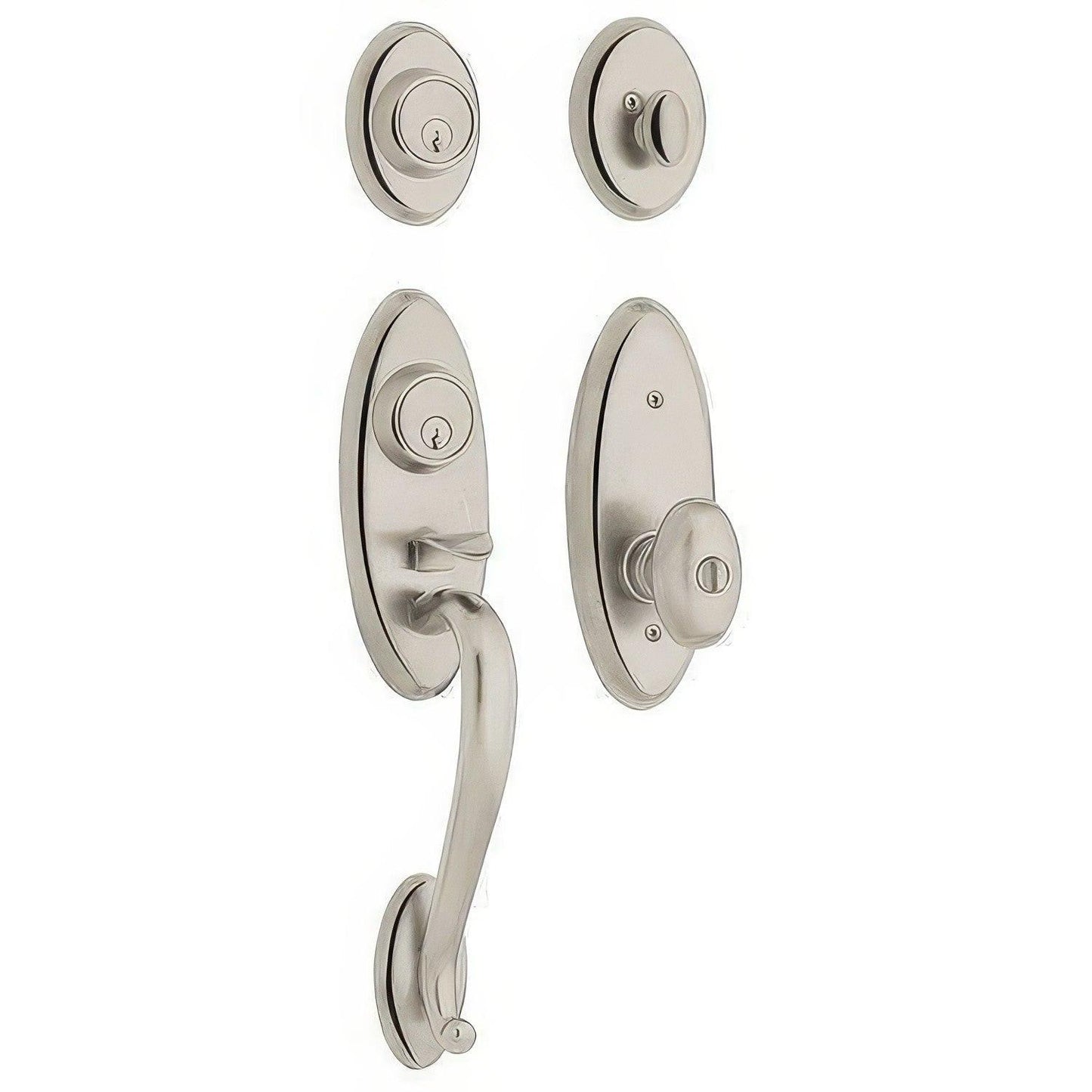 Baldwin 85345.2FD Landon Two Point Dummy Handleset