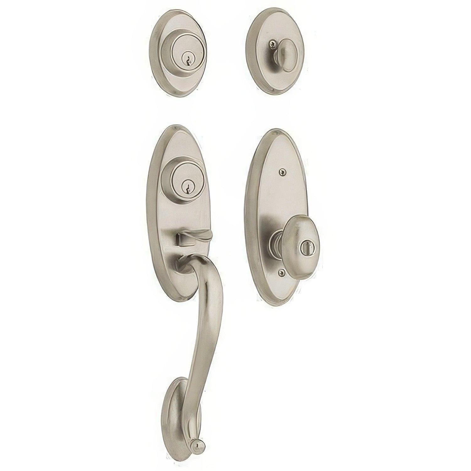 Baldwin 85345.2FD Landon Two Point Dummy Handleset