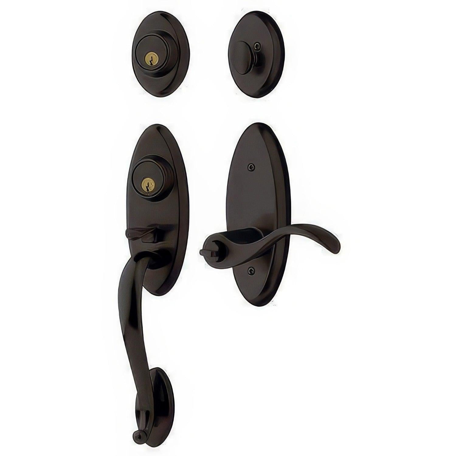 Baldwin 85345.2LH Landon Single Cylinder Two Point Handleset