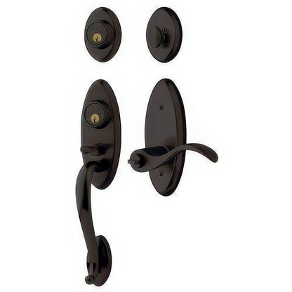 Baldwin 85345.2RH Landon Single Cylinder Two Point Right Hand Handleset