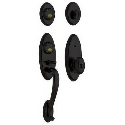 Baldwin 85345.2DC Landon Double Cylinder Two Point Handleset