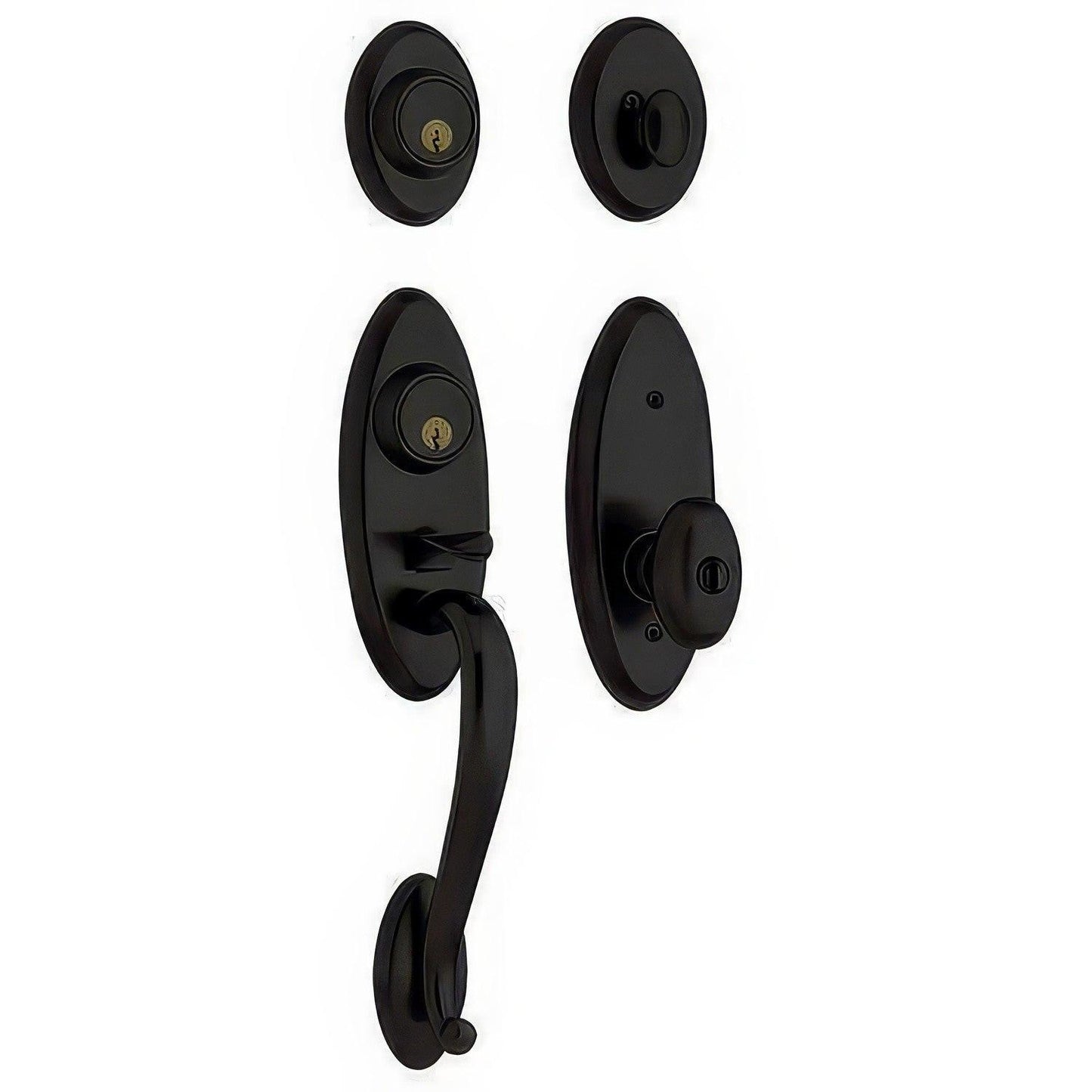 Baldwin 85345.2FD Landon Two Point Dummy Handleset