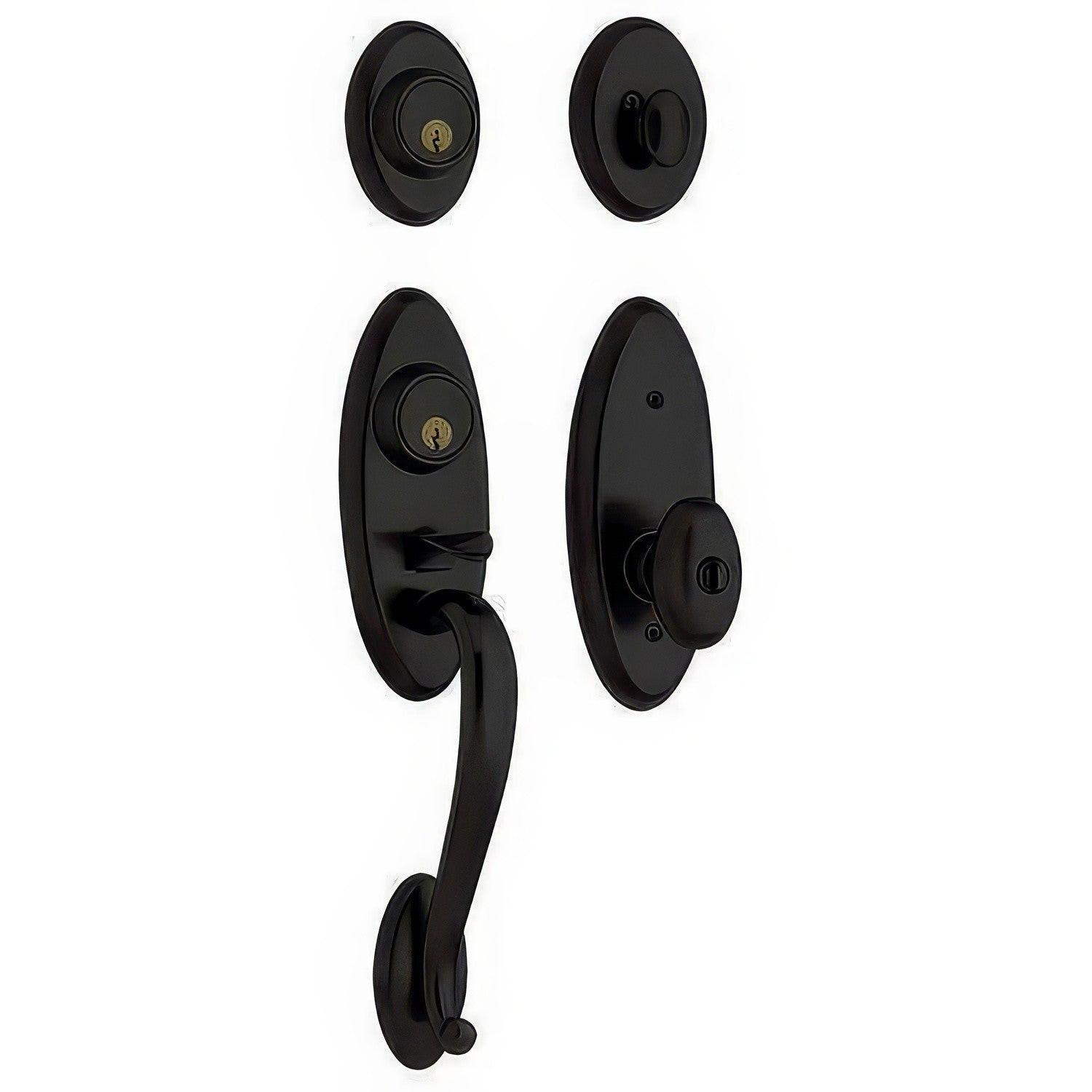 Baldwin 85345.2FD Landon Two Point Dummy Handleset