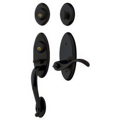 Baldwin 85345.2RFD Landon Dummy Two Point Single Cylinder Handleset