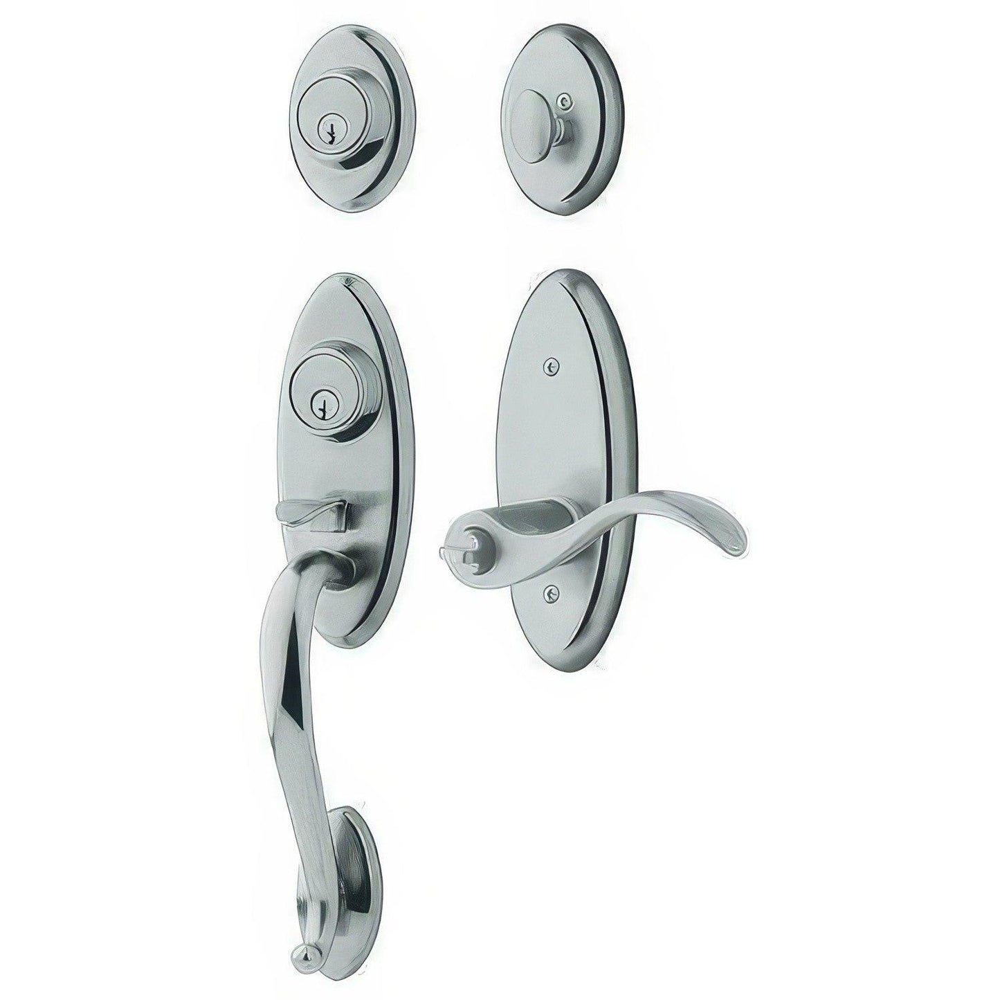 Baldwin 85345.2DCL Left Hand Landon Double Cylinder Two Point Handleset