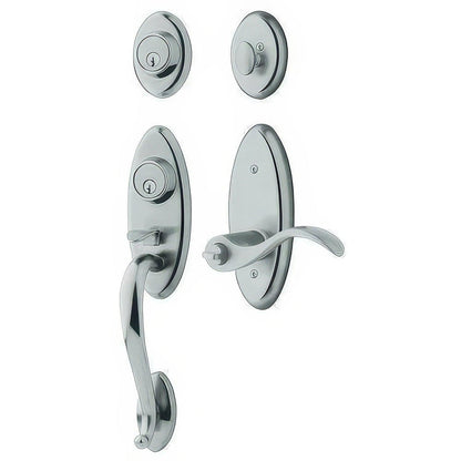 Baldwin 85345.2DCL Left Hand Landon Double Cylinder Two Point Handleset