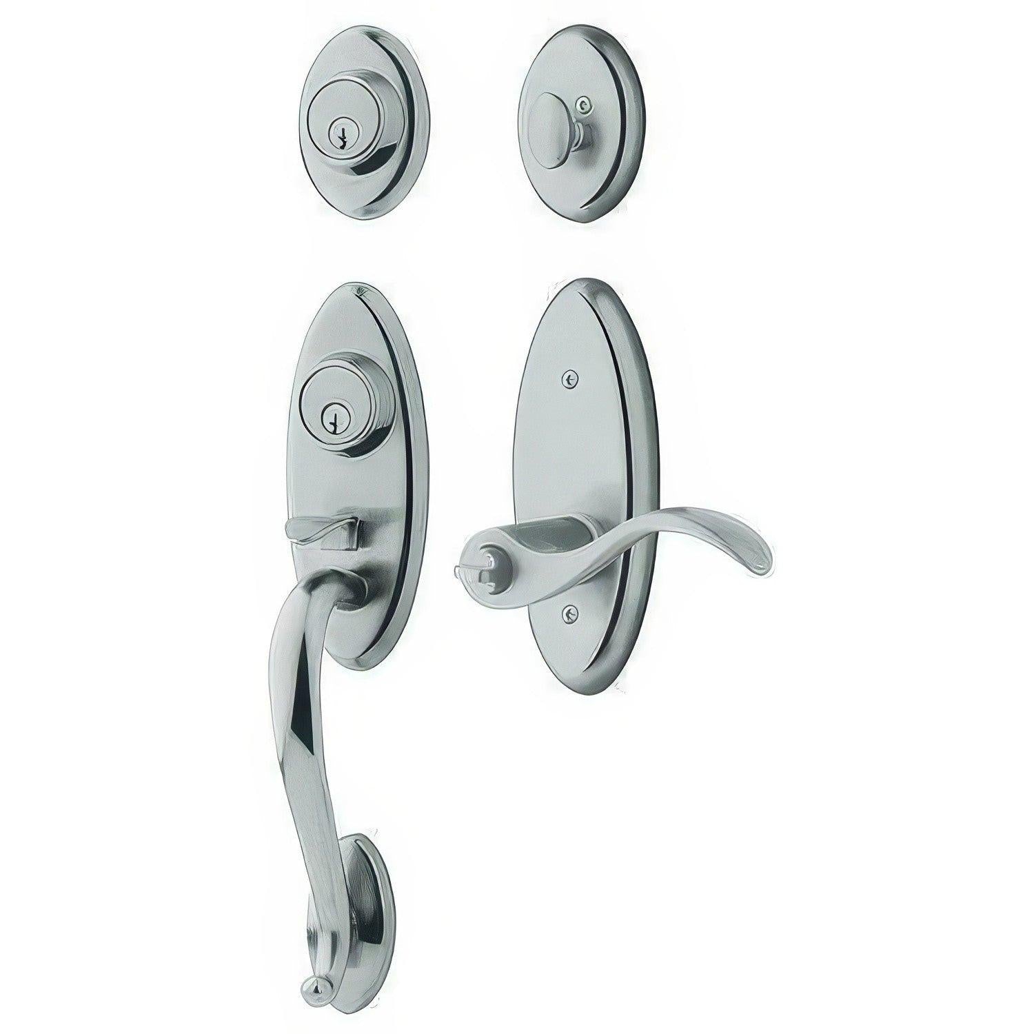 Baldwin 85345.2LFD Landon Dummy Two Point Single Cylinder Handleset