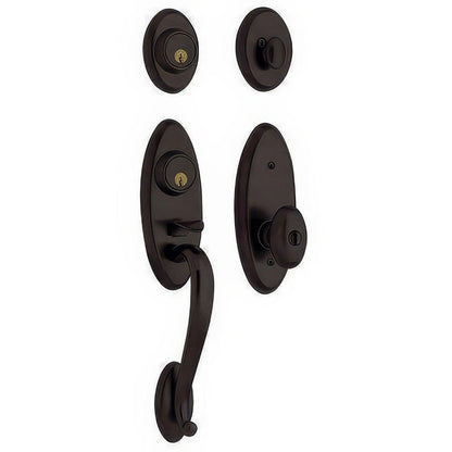 Baldwin 85345.2DC Landon Double Cylinder Two Point Handleset