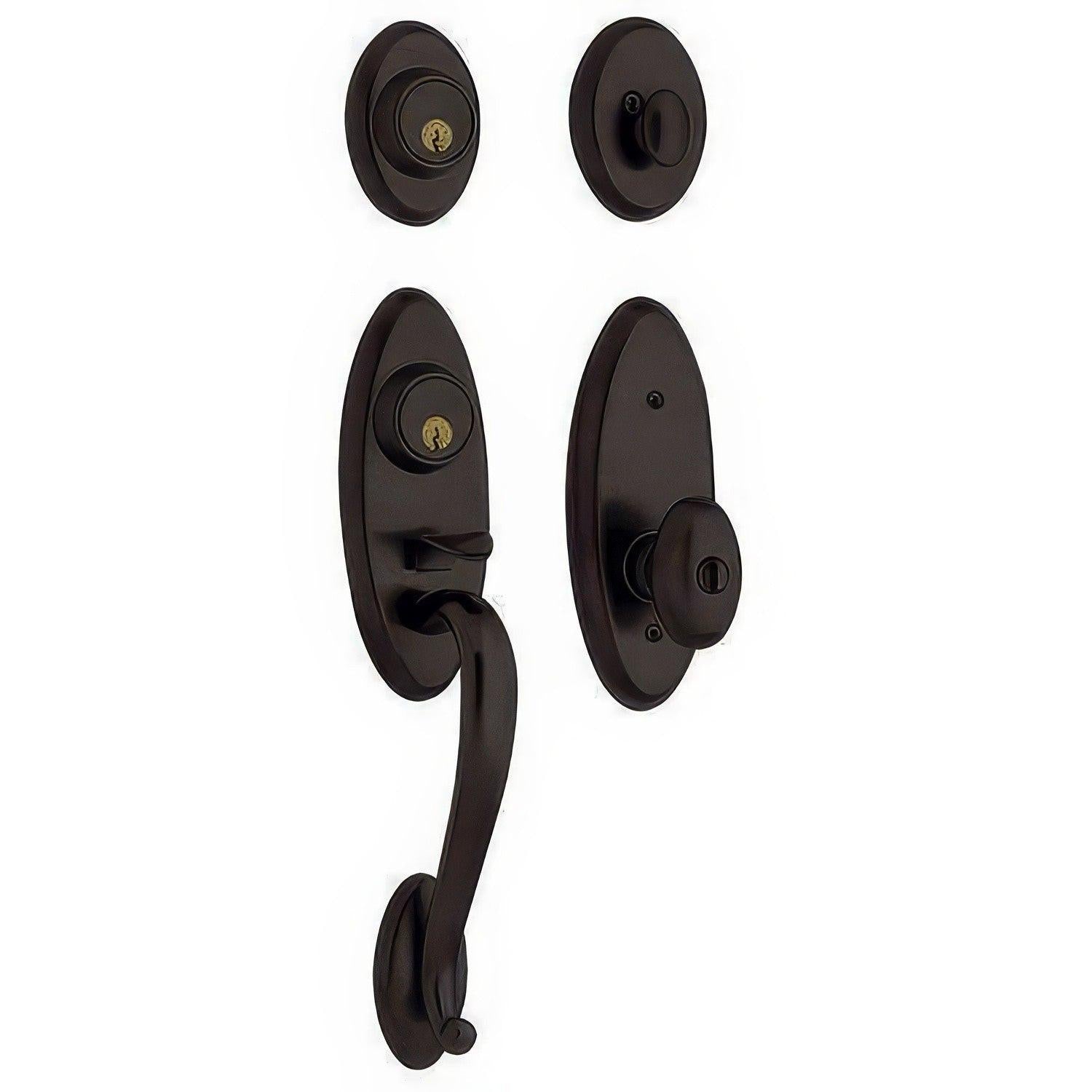 Baldwin 85345.2ENT Landon Style Single Cylinder Two Point Handleset