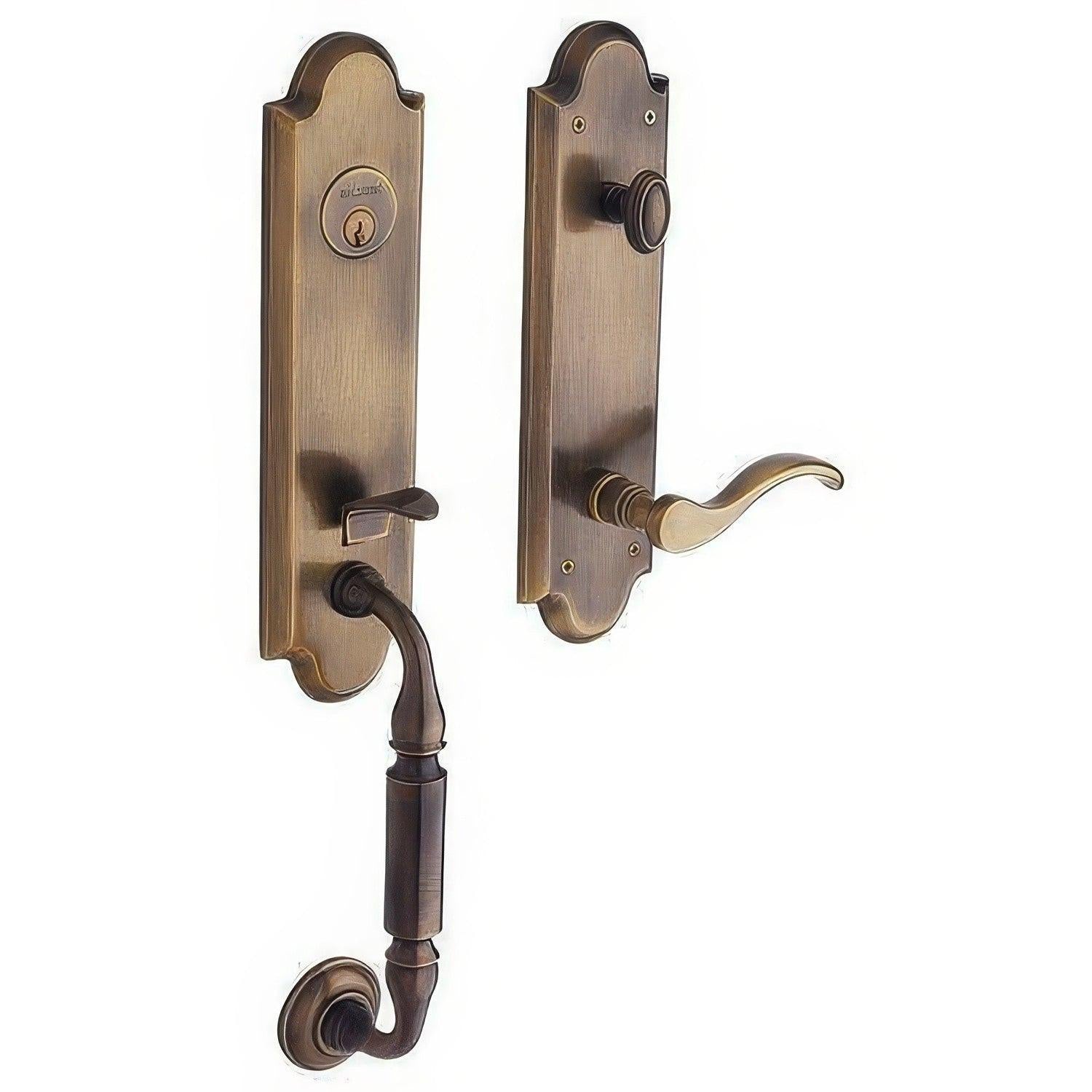 Baldwin 85350.RENT Right Hand Manchester Single Cylinder Handleset