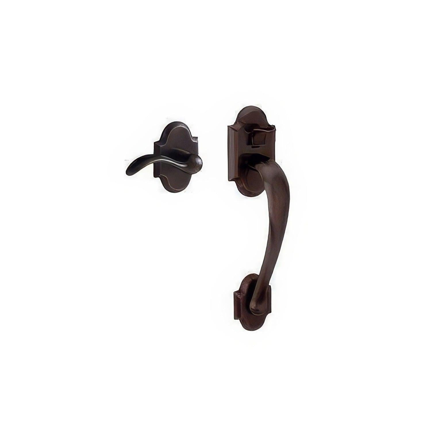 Baldwin 85353.ACRH Boulder Entry Right Hand Handle Set Kit