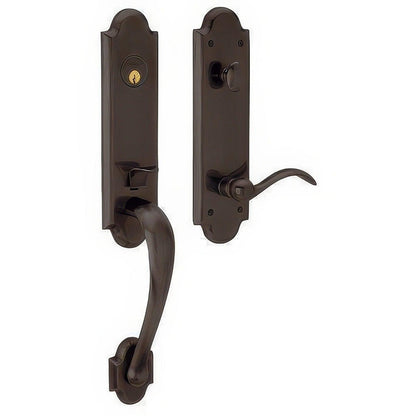 Baldwin 85354.RENT Right Hand Boulder Single Cylinder Handleset